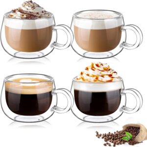 4oz Double wall glasses
