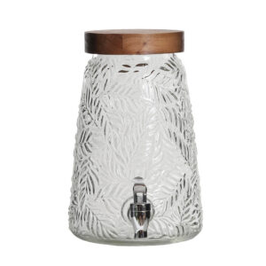 Embossing Beverage Drink Dispenser with spigot