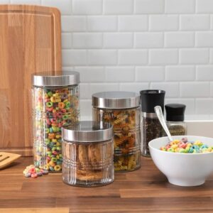 Food Storage & Pantry Organization Canisters Set of 3