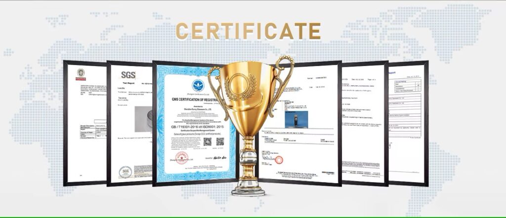 Food safe certificate Food safe certificate