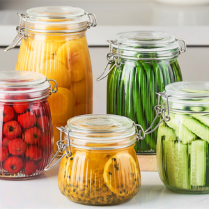 Leakproof Wide Mouth Kitchen Storage Jar