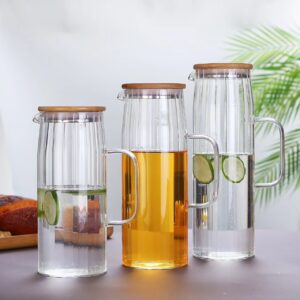 Glass Water Pitcher