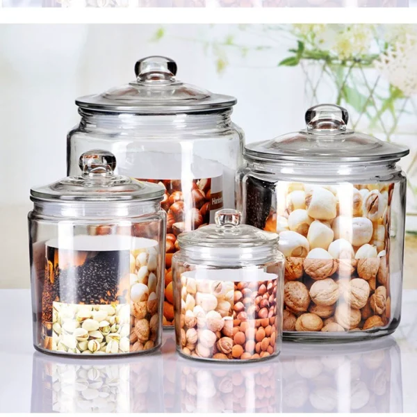 Glass Jars with Glass Lids - 图片 8