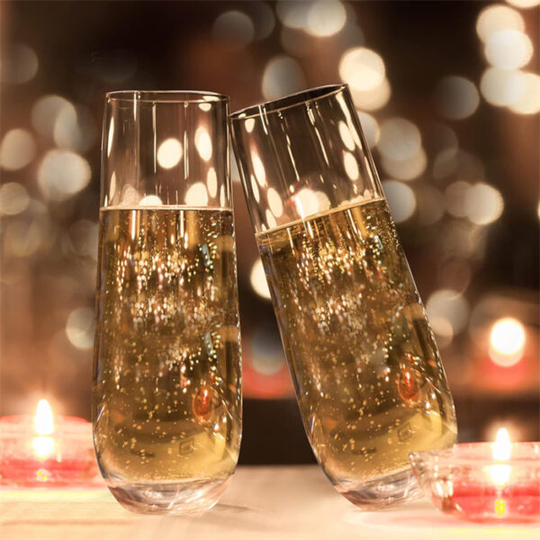 Hand Blown Crystal Glasses - 图片 5